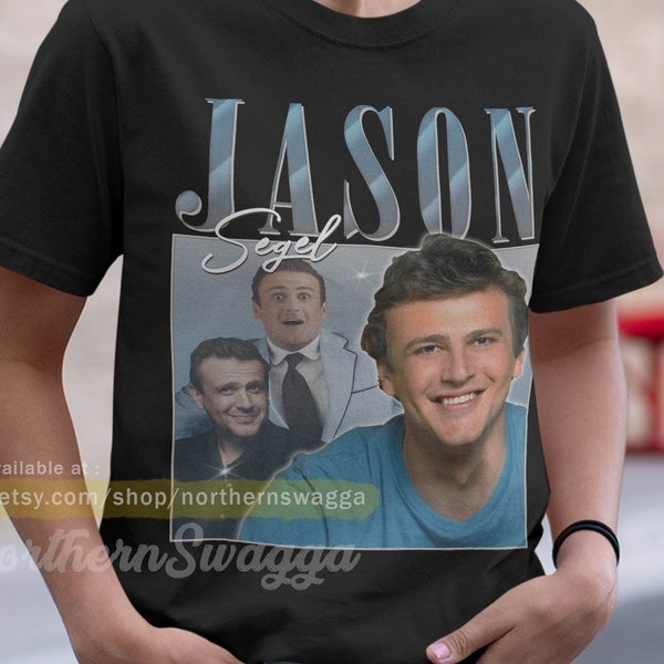 Jason segel shirt design retro style cool fan art t-shirt 90s poster 297 tee