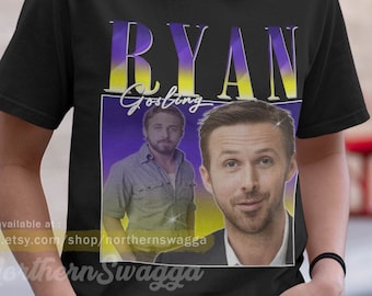 RYAN GOSLING Vintage Shirt Ryan Gosling Homage Fan Tees 
