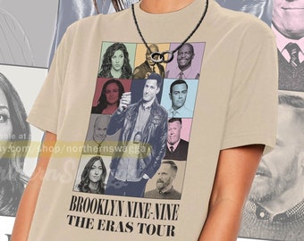 Brooklyn nine-nine tour shirt cool fan art t-shirt 90s poster 397 tee