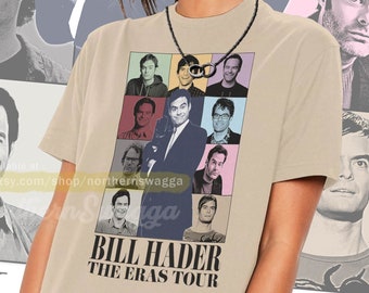 Bill hader tour shirt cool fan art t-shirt 90s poster 417 tee