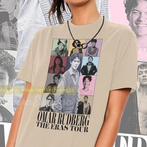 Omar rudberg tour shirt cool fan art t-shirt 90s poster 481 tee