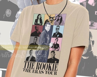 The rookie tour shirt cool fan art t-shirt 90s poster 457 tee