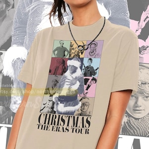 Kerst tour shirt xmas cool fan art t-shirt jaren '90 poster 532 tee Sand