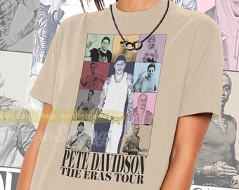 Pete davidson tour shirt cool fan art t-shirt 90s poster 478 tee
