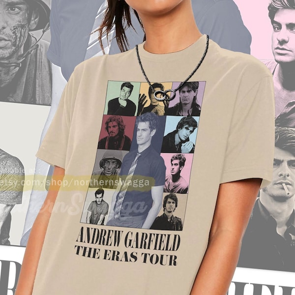Andrew garfield tour shirt cool fan art t-shirt 90s poster 537 tee