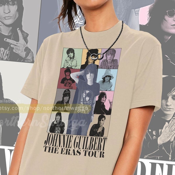 Johnnie guilbert tour shirt cool fan art t-shirt 90s poster 782 tee