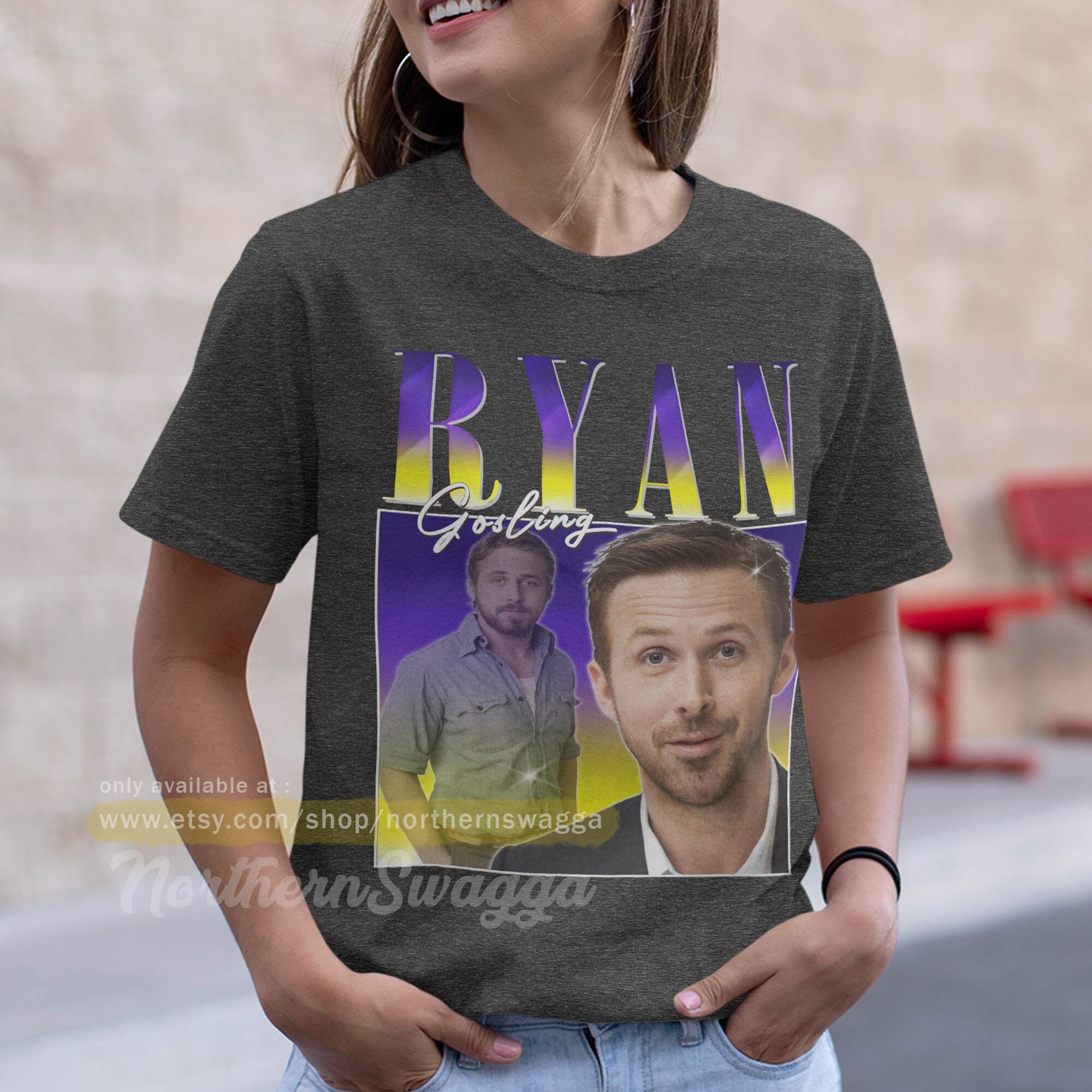 Vintage 90s Ryan Gosling PNG Desgin Ryan Gosling As Ken Merch Trending  Movie Ryan Gosling Homage Shirt Design Ryan Gosling F