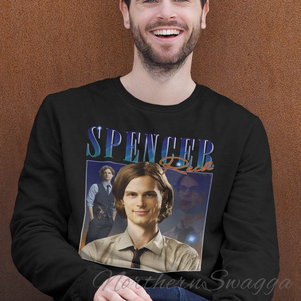 Spencer Reid Sweatshirt Etsy