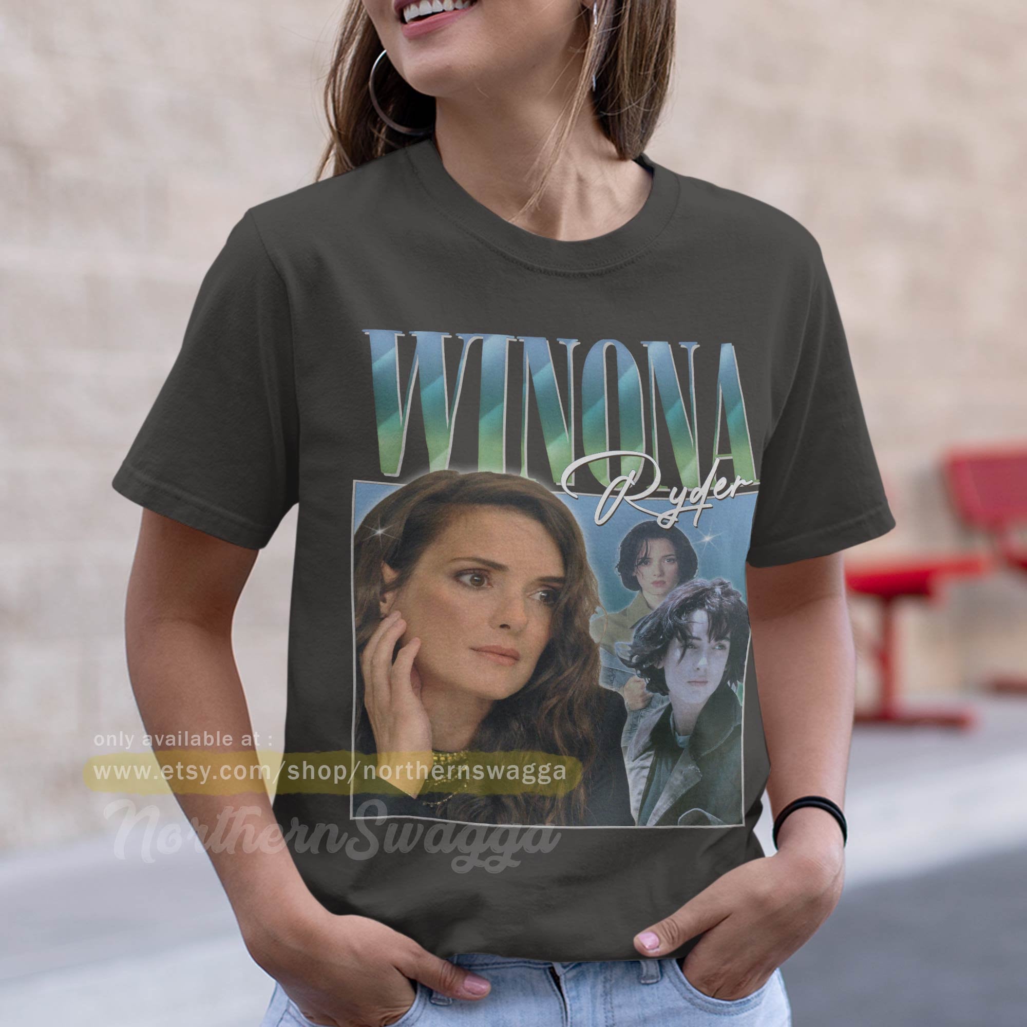 grammatik fravær Elastisk Winona Ryder Shirt Design Retro Style Cool Fan Art T-shirt 90s - Etsy