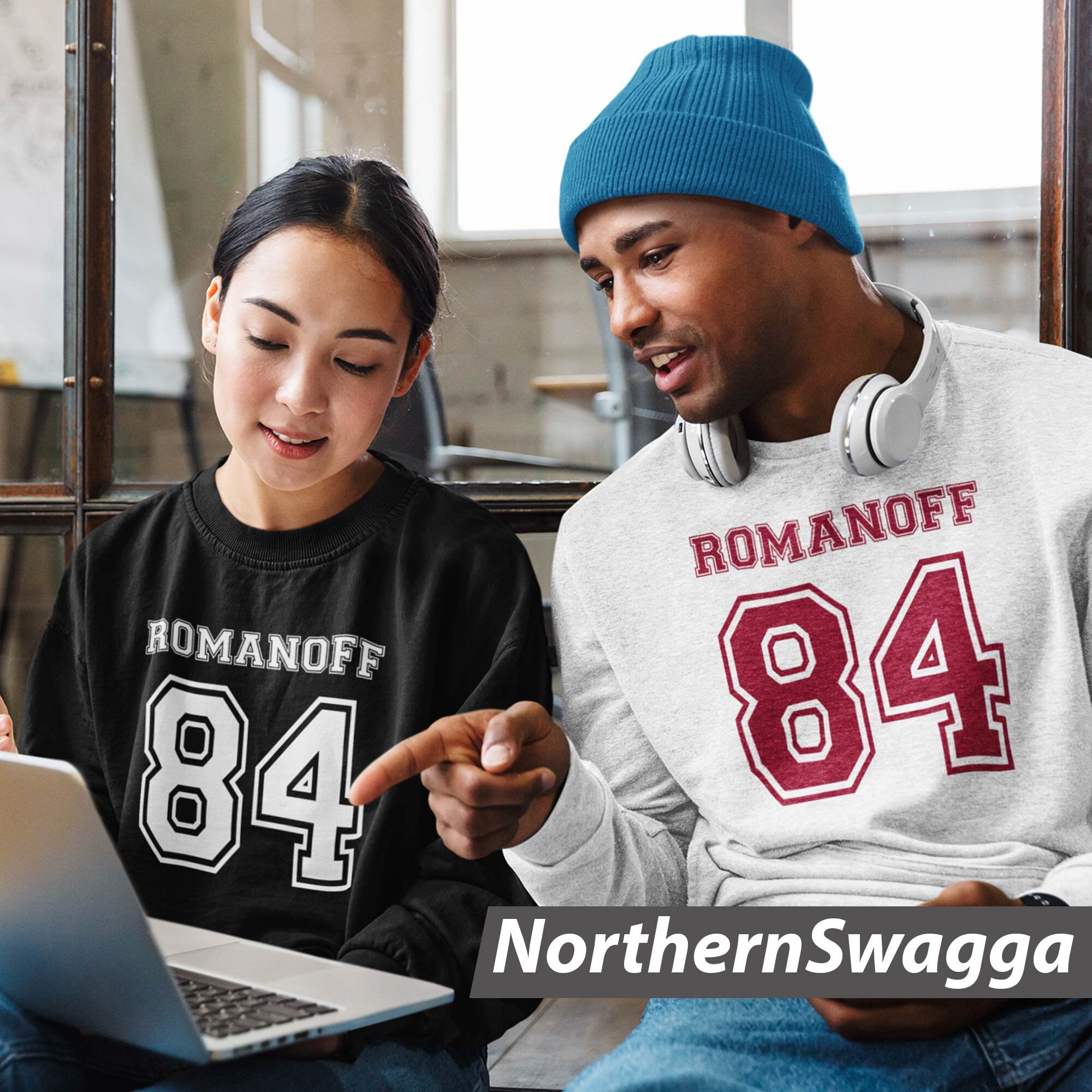 Natasha Romanoff Sweatshirt Romanoff 84 Sweater Funny Gifts - Etsy Singapore