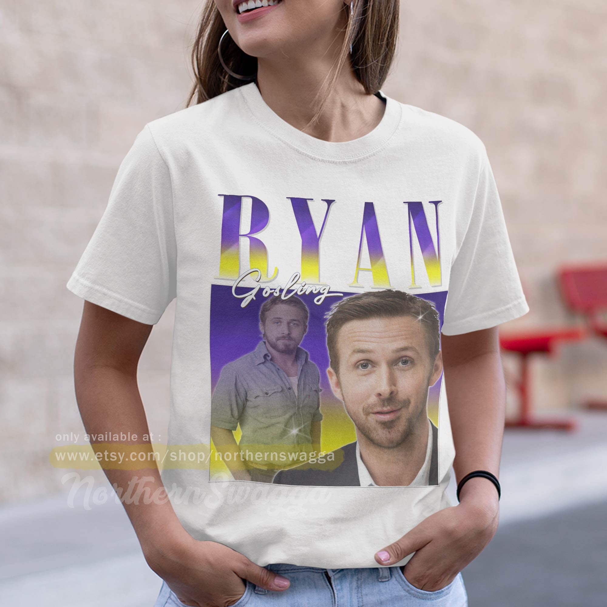 Retro Ken Ryan Gosling Fan Art Design Unisex T-Shirt - Teeruto