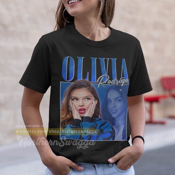 Olivia Rodrigo Shirt Cool Fan Art T-shirt 90s Poster Design | Etsy