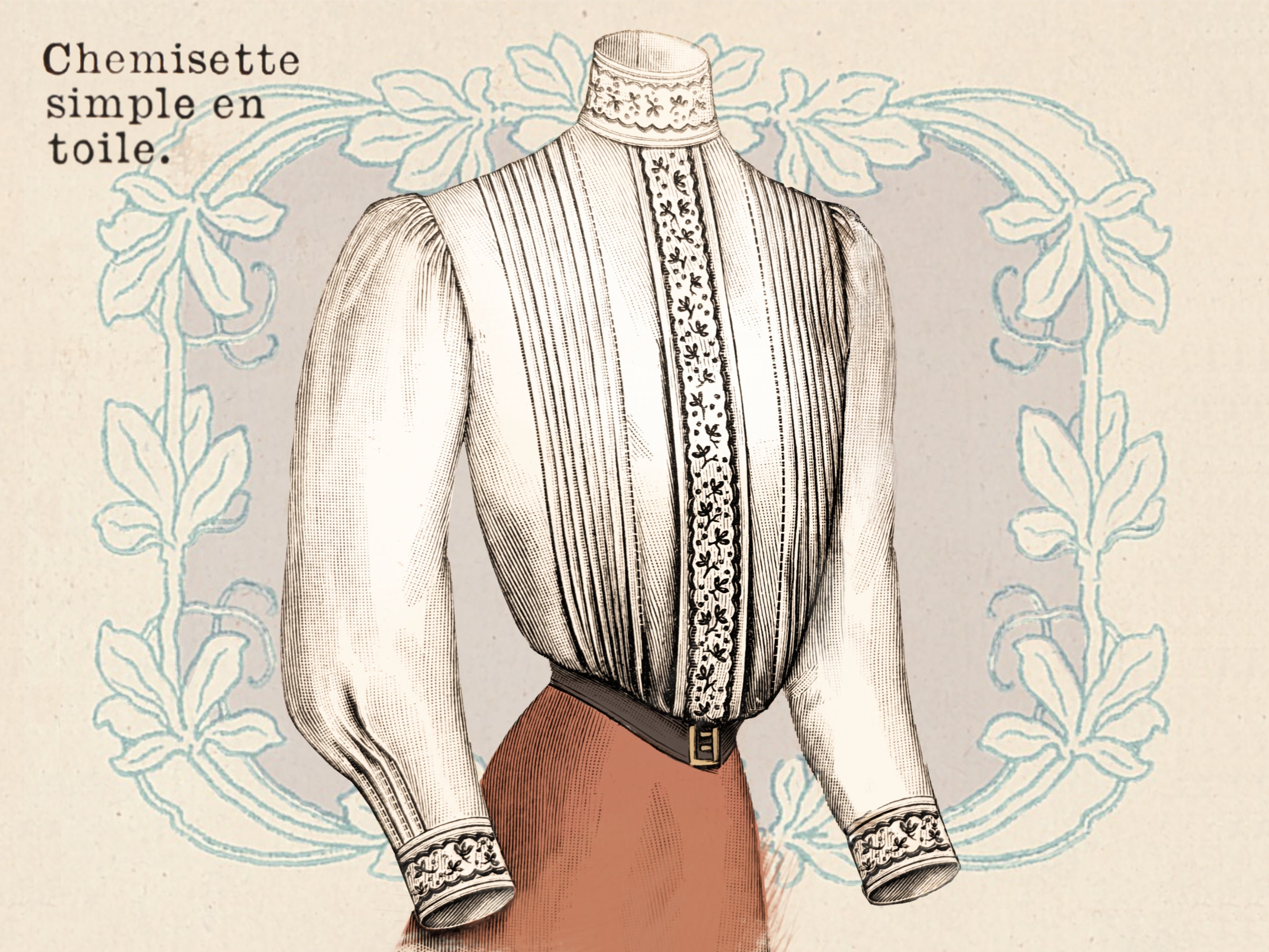 最終価格^ ^♡ヴィクトリア エドワーディアン ブラウス♡フランスアンティーク Edwardian blouse - Etsy 日本