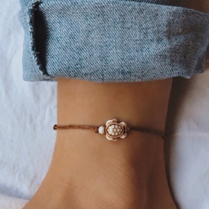 Anklet turtle charms