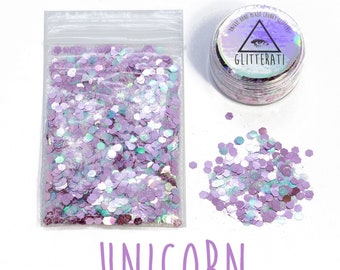 Unicorn Chunky Festival Face & Body Glitter Cosmetic Grade Glitterati