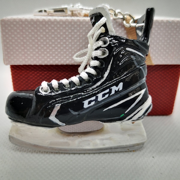 Hockey Keychain Etsy