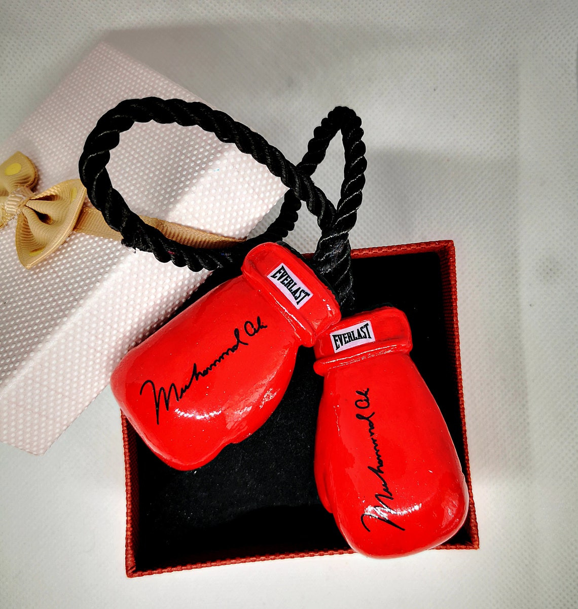 Personalized Boxing Gift boxing Gloves Charm Muhammad Ali Etsy