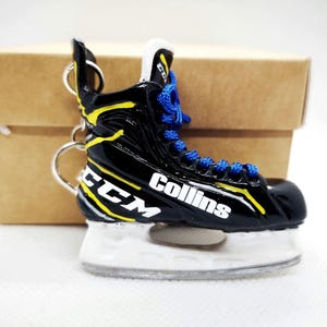 Custom hockey skates gifts, hockey bag keychain, ccm hockey mom keychain,best gift hockey christmas idea