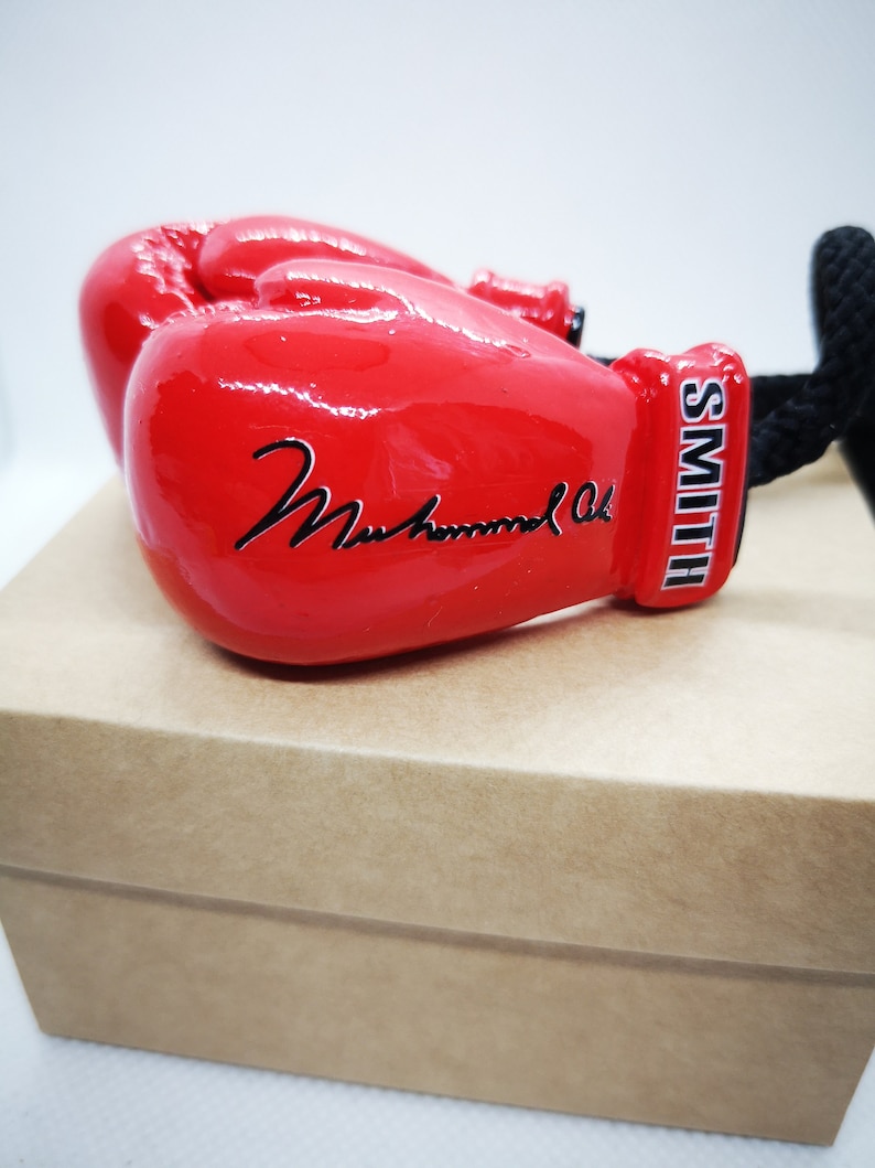 Personalized Boxing Gift boxing Gloves Charm Muhammad Ali Etsy
