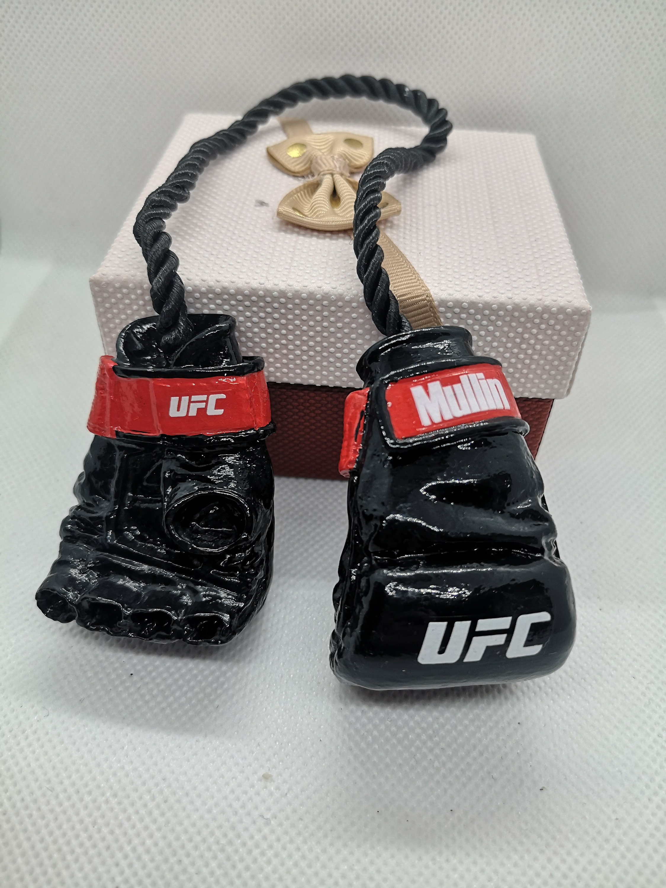 UFC Fighters Gloves Custom MMA Gifts Car Hanging Ufc Gloves Etsy