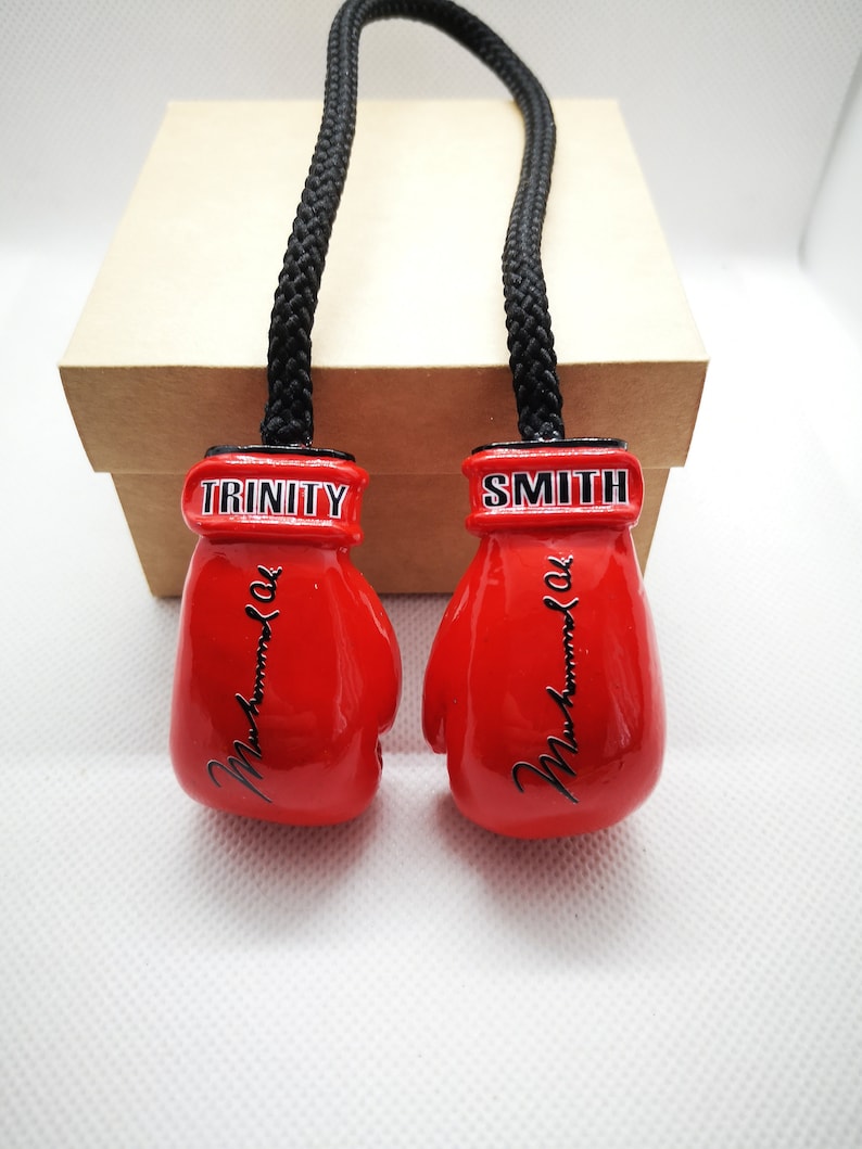 Personalized Boxing Gift boxing Gloves Charm Muhammad Ali Etsy