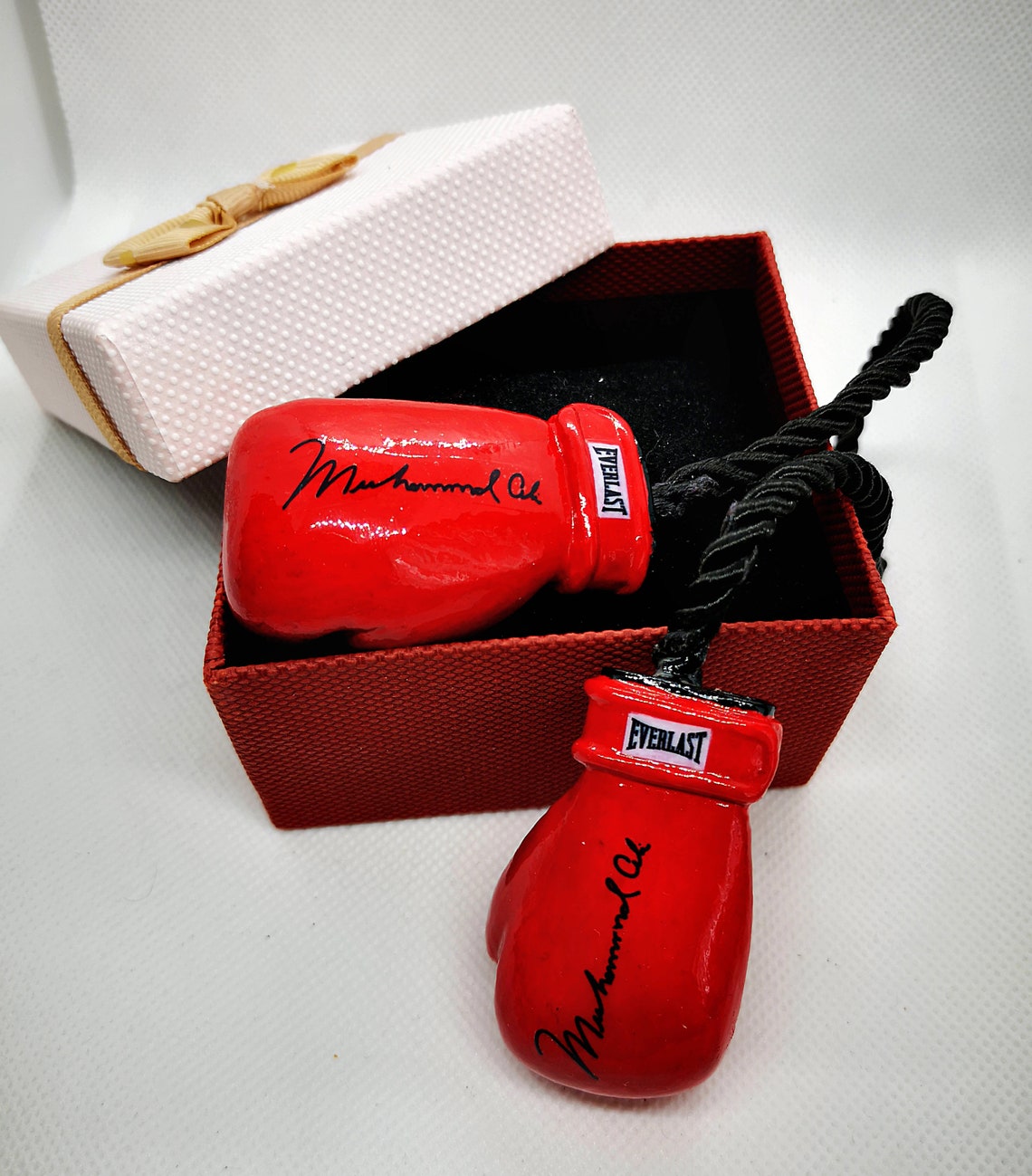 Personalized Boxing Gift boxing Gloves Charm Muhammad Ali Etsy