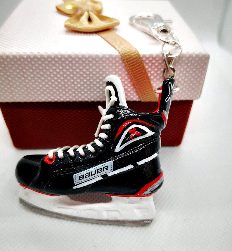 Hockey Keychain Men's Keychain Keychain 3d Model Etsy