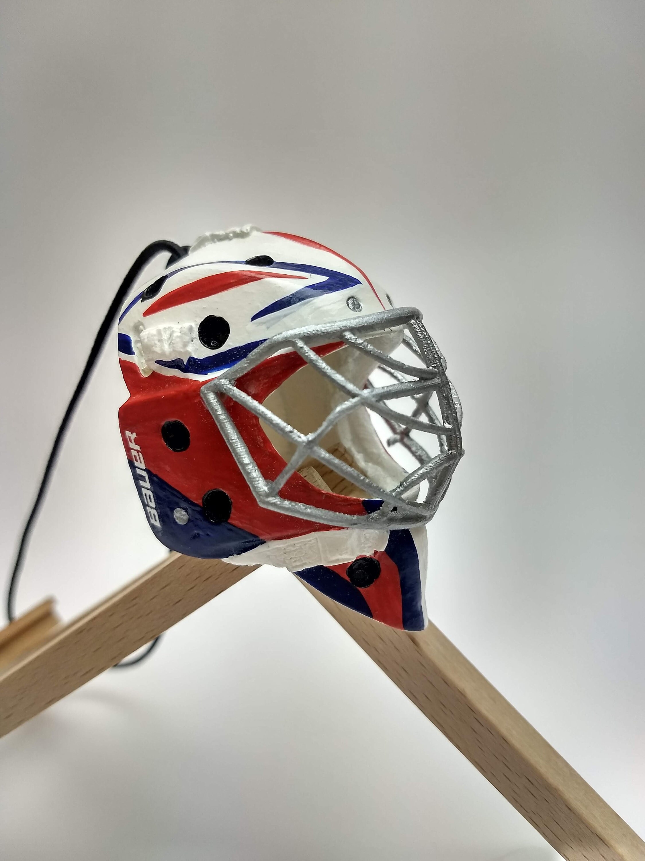 Hockey Player Gift Personalized Hockey Goalie Helmet Etsy