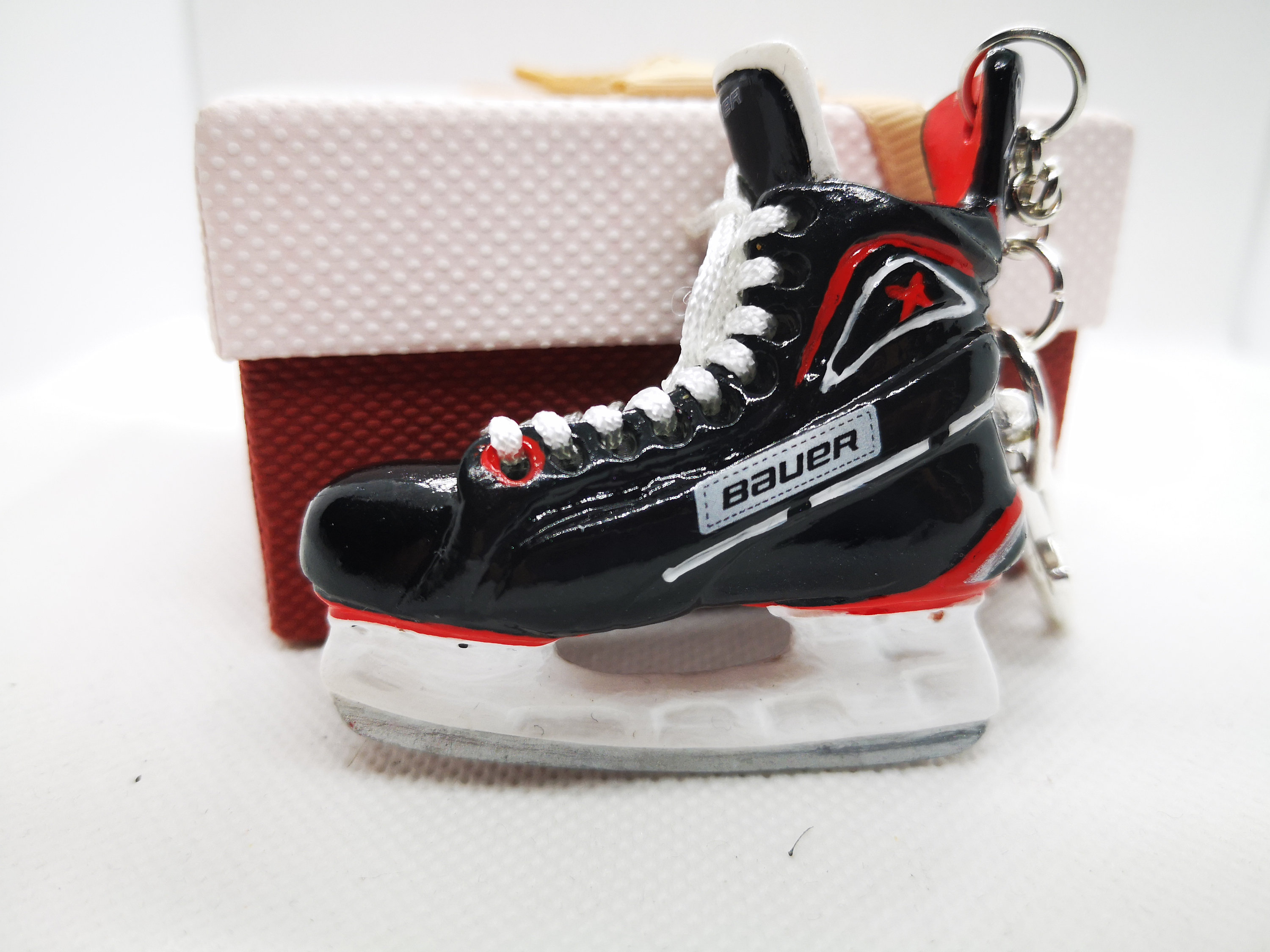Personalized hockey gifts hockey keychain hockey skate Etsy