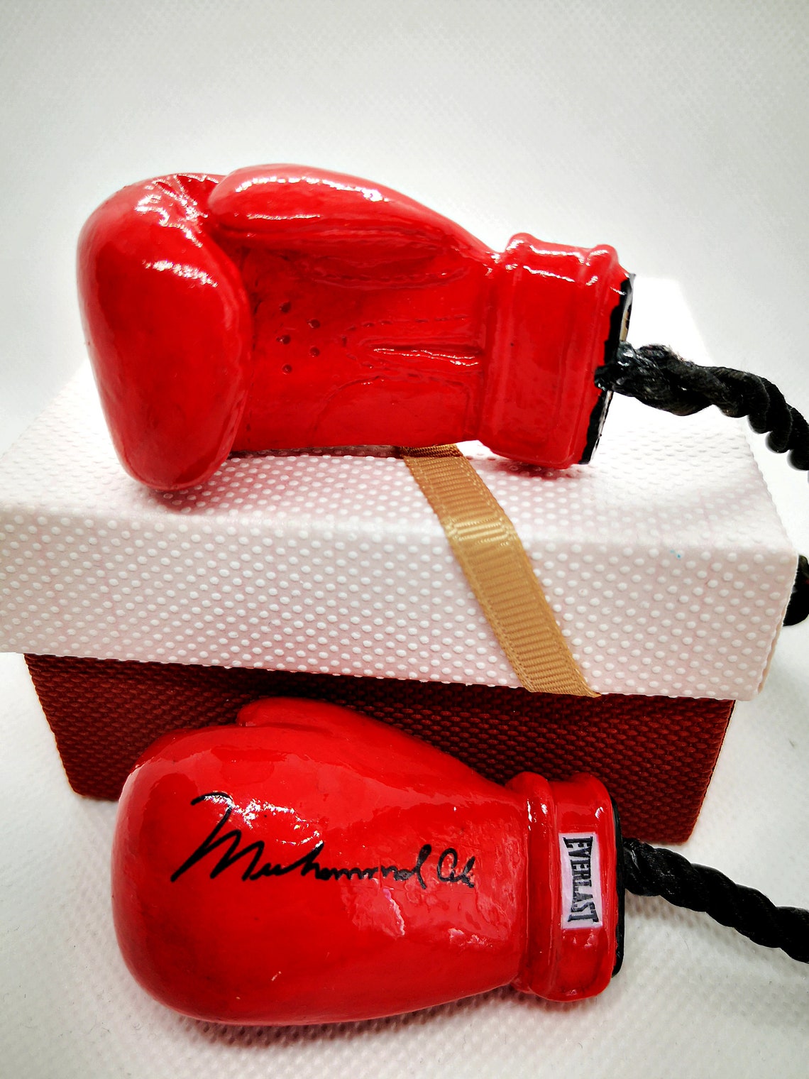 Personalized Boxing Gift boxing Gloves Charm Muhammad Ali Etsy