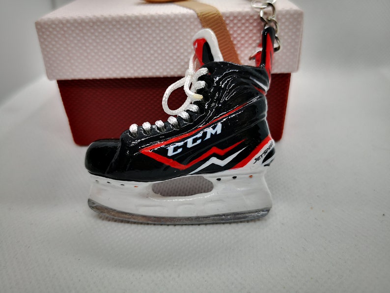 Hockey Skates Keychain Custom Hockey Keychain 3D Skates CCM Etsy
