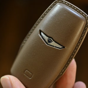 Genesis leren sleutelhoes g90 gv80 g70 gv70 gv60