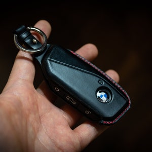 Custodia in pelle per chiave BMW lci serie 3 serie 5 m3 m5 X5 X6 X7 XM IX X1 I7