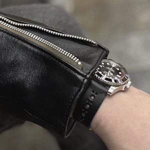 Racing Leather Watch Strap, 20mm , 22mm  Watch band