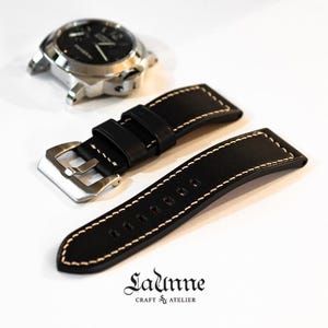 Barenia Panerai Watch Strap, 26mm 24mm strap, 22mm Watch band