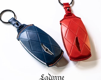 Estuche de cuero para llaves Genesis G90 GV80 G70 GV70 GV60