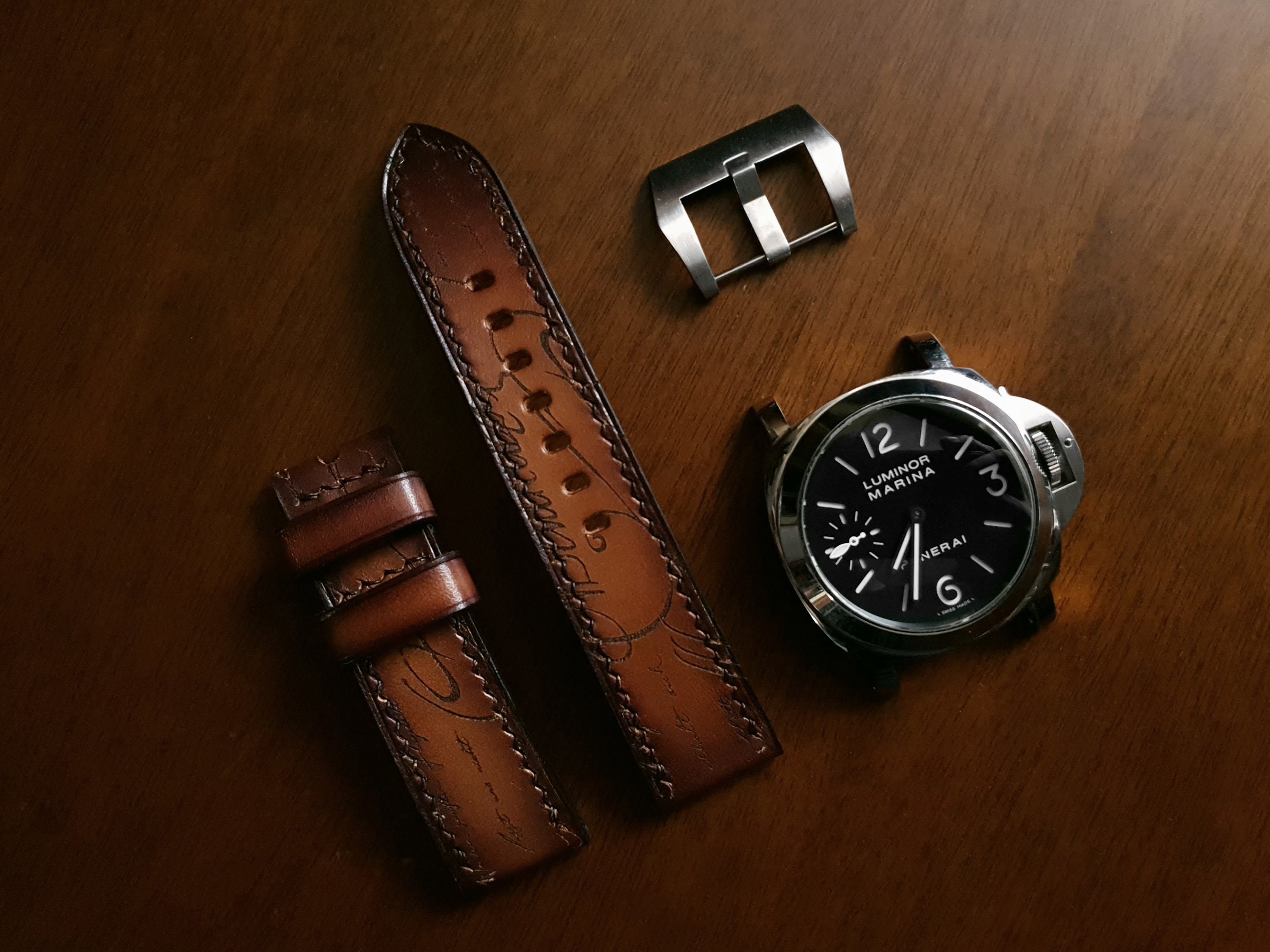 patina watch strap