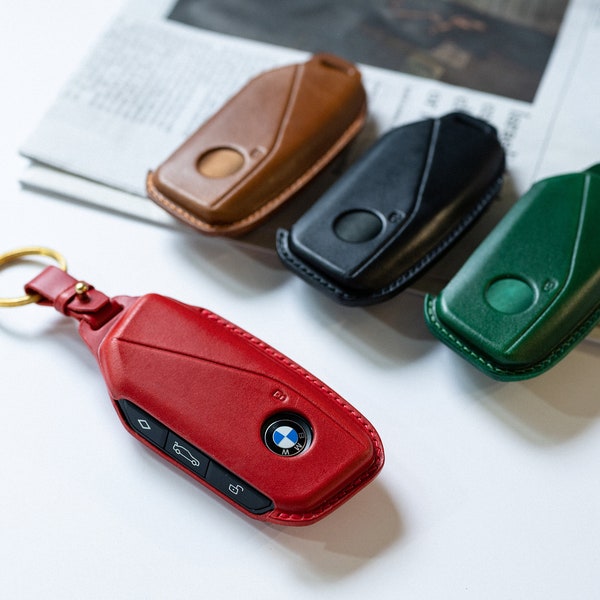 BMW lci Leather Key Case X5 X6 X7 XM IX X1 I7