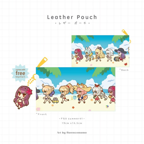 Fgo Summer Leather Pouch01 Etsy