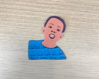 Funny Lebron Card Etsy
