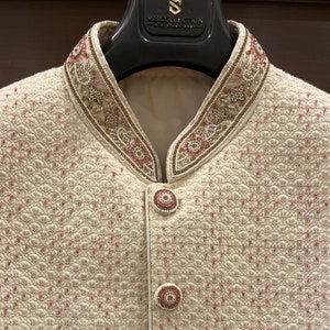 wedding sherwani designer ethnic Indian groom sherwani handwork , Pakistani sherwani , sherwani for men ,groom sherwani , Indian sherwani