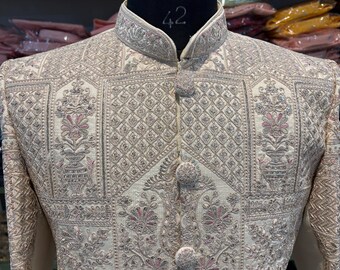Wedding Sherwani for men | Men’s indian wedding sherwani | groom outfit | men's wedding wear | indian/pakistani wedding sherwani for men