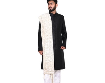Estola de terciopelo (dupattas) para hombres / estola para sherwani / estola para pijama kurta / accesorios para hombres
