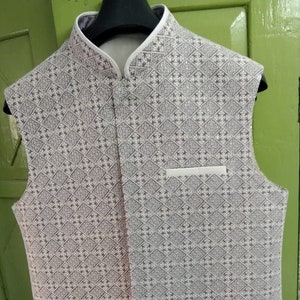 Veste Nehru pour homme Bandi pour homme veste Nehru pour Diwali veste de la marque Modi tenue de garcon d honneur Veste Modi Veste Nehru Etsy France