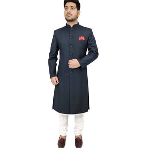 Indowestern Sherwani Set for men | Jodhpuri suit set | Wedding outfit for Groom Groomsmen | Indian Wedding Dress For Men | Bandgala Achkan