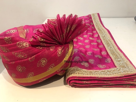 Pink stole for sherwani Clearance