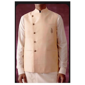 Nehru jacket for men | wedding jacket #nehrujacket #modijacket | Sleeveless jacket | Indian ethnic quilted waist coat for men