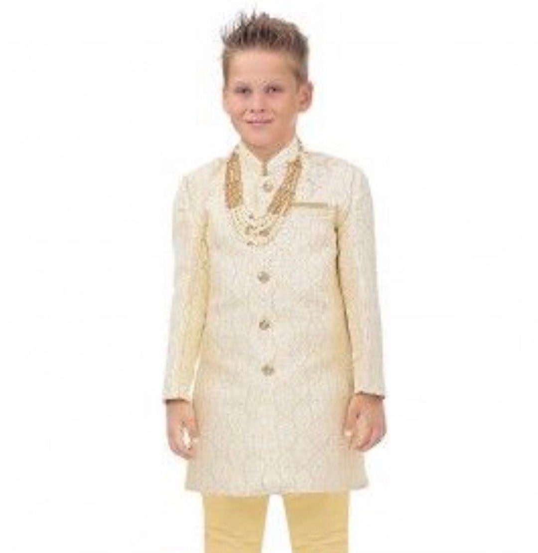Kids Sherwani | Customise Sherwani for Kids | Groom Kid Combo Sherwani ...