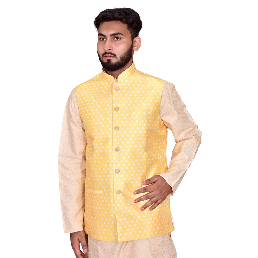 Veste Nehru pour homme Bandi pour homme veste Nehru pour Diwali veste de la marque Modi tenue de garcon d honneur Veste Modi Veste Nehru Etsy