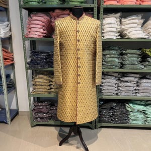wedding Sherwani ethnic mens wear | Indian Sherwani for groom | Groomsmen Outfit | Indian Wedding Dress For Men